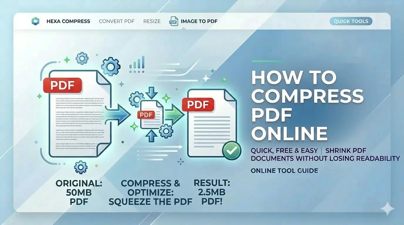 How to Compress PDF Online Free: 100KB/200KB/500KB Guide for Govt Jobs