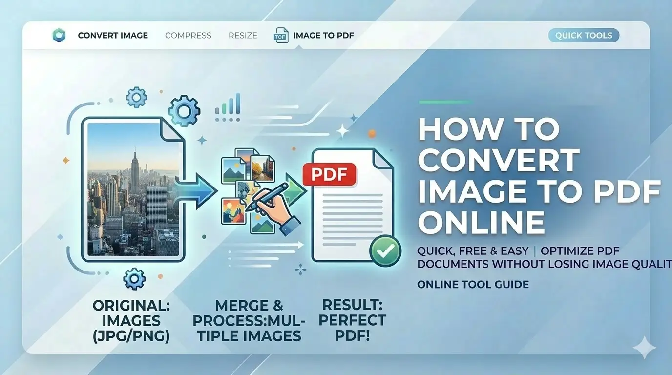 How to Convert Image to PDF Online Free - Guide for SSC & Govt Jobs