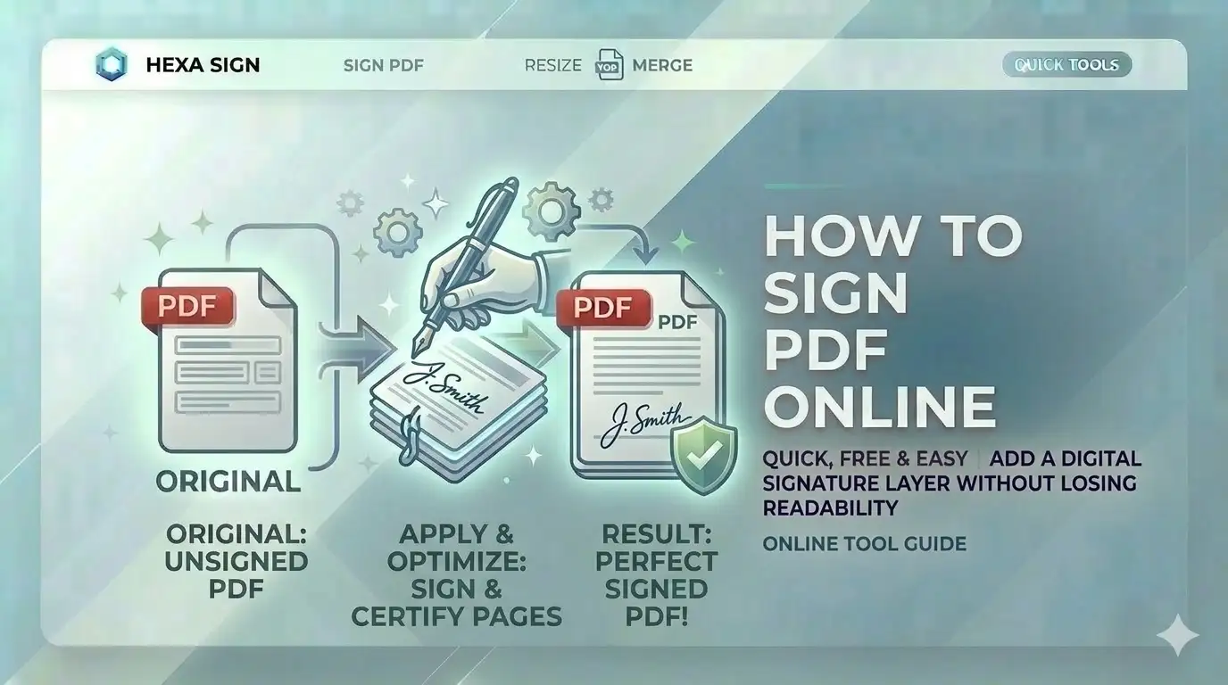 How to Sign PDF Online Free - e-Signature Guide for Govt Jobs