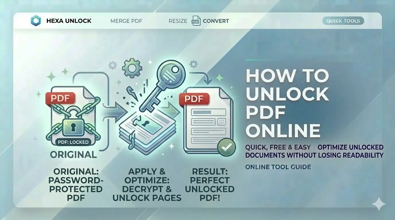 How to Unlock PDF Online Free - Safe Password Remover Guide