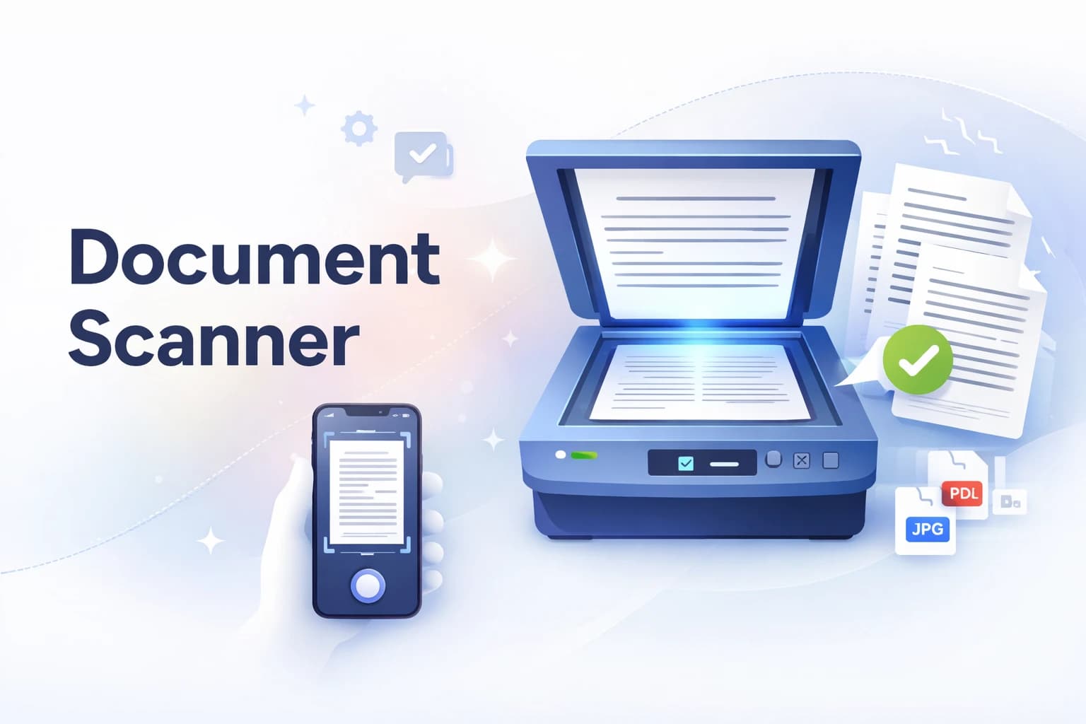 Advanced Document Scanner batch processing interface