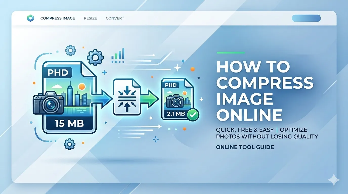 How to compress image online free for government job applications - step by step guide for SSC, UPSC, Aadhaar and PAN card photo compression